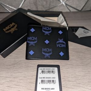 MCM Splash Visetos Bicolor Wallet